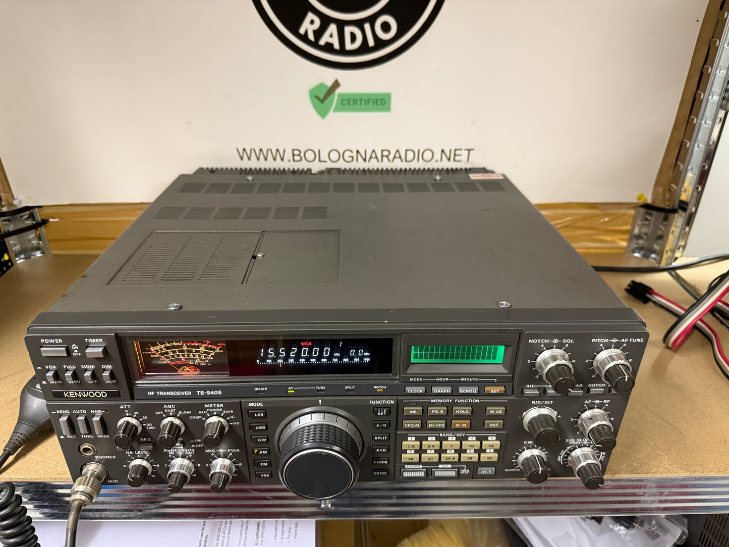 Kenwood TS 940 sat 100 watt perfetta