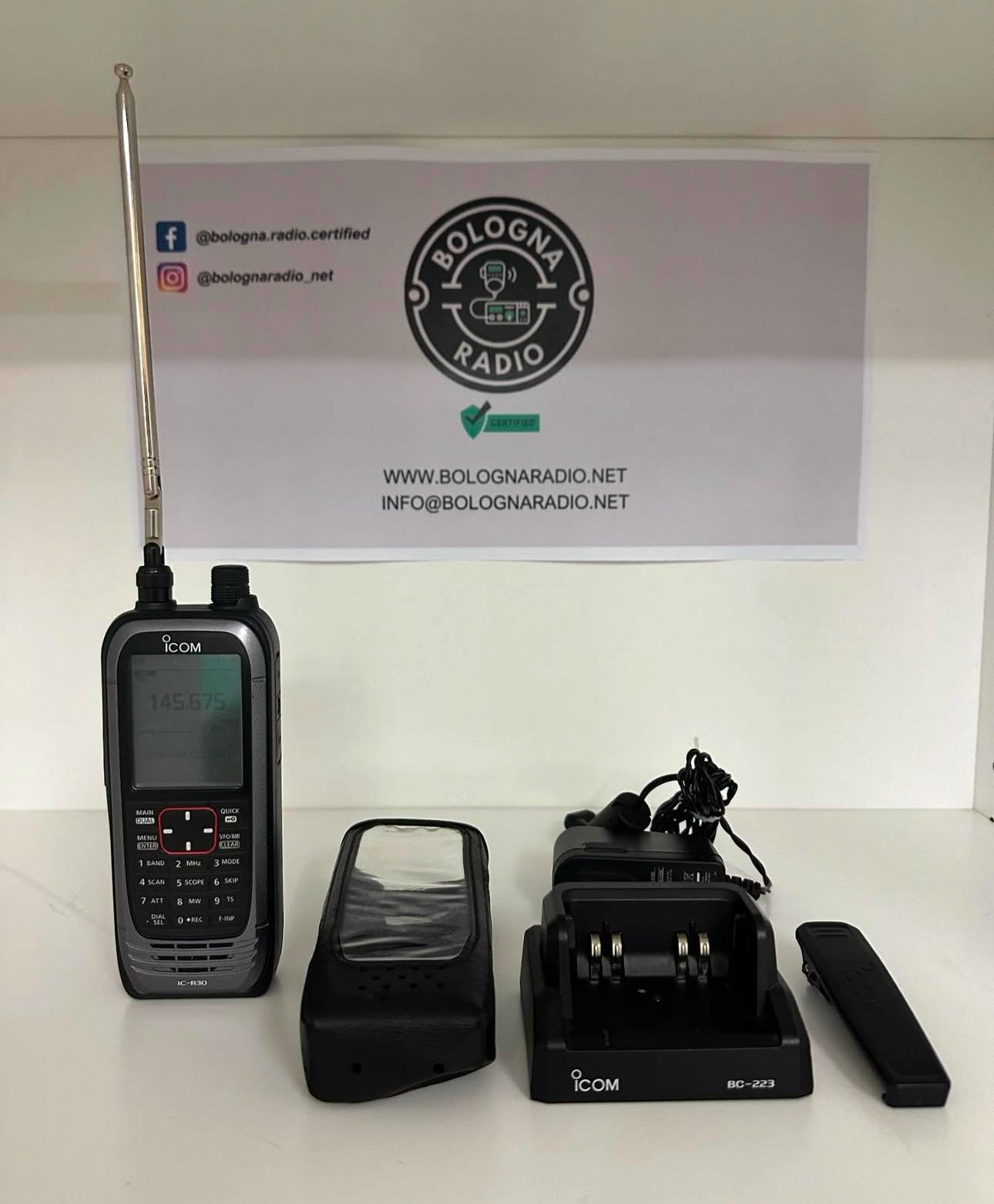 Ricevitore icom ic-r30 Pari Al Nuovo