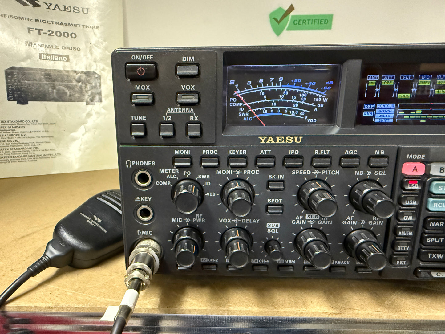 Yaesu FT 2000 pari al nuovo full set 100 watt