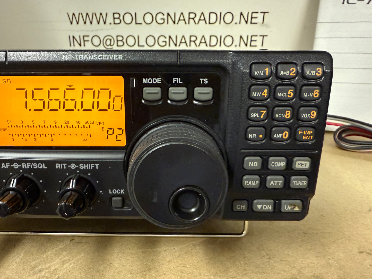 A1 - icom IC-718 con DSP espanso in TX 11 metri