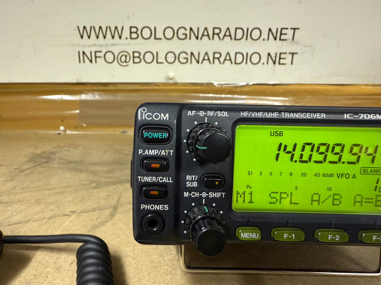 A1 Icom IC 706 MK2G garanzia 12 mesi perfetto