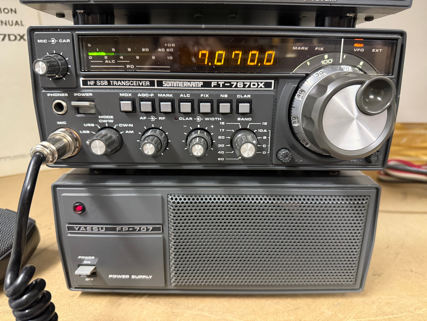 Sommerkamp FT767DX linea completa + filtro CW