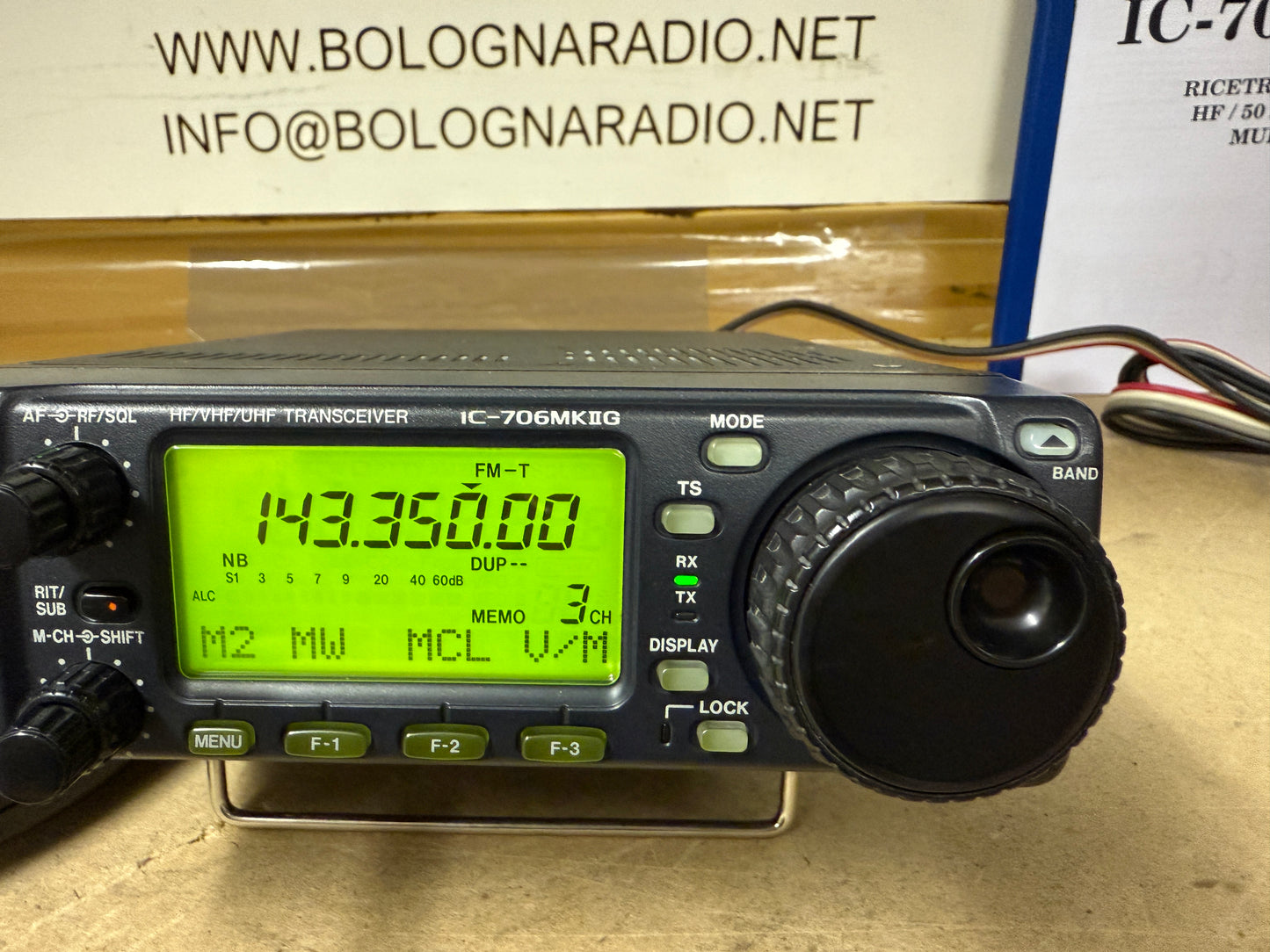 Icom IC 706 MK2G + DSP UT106 garanzia 12 mesi