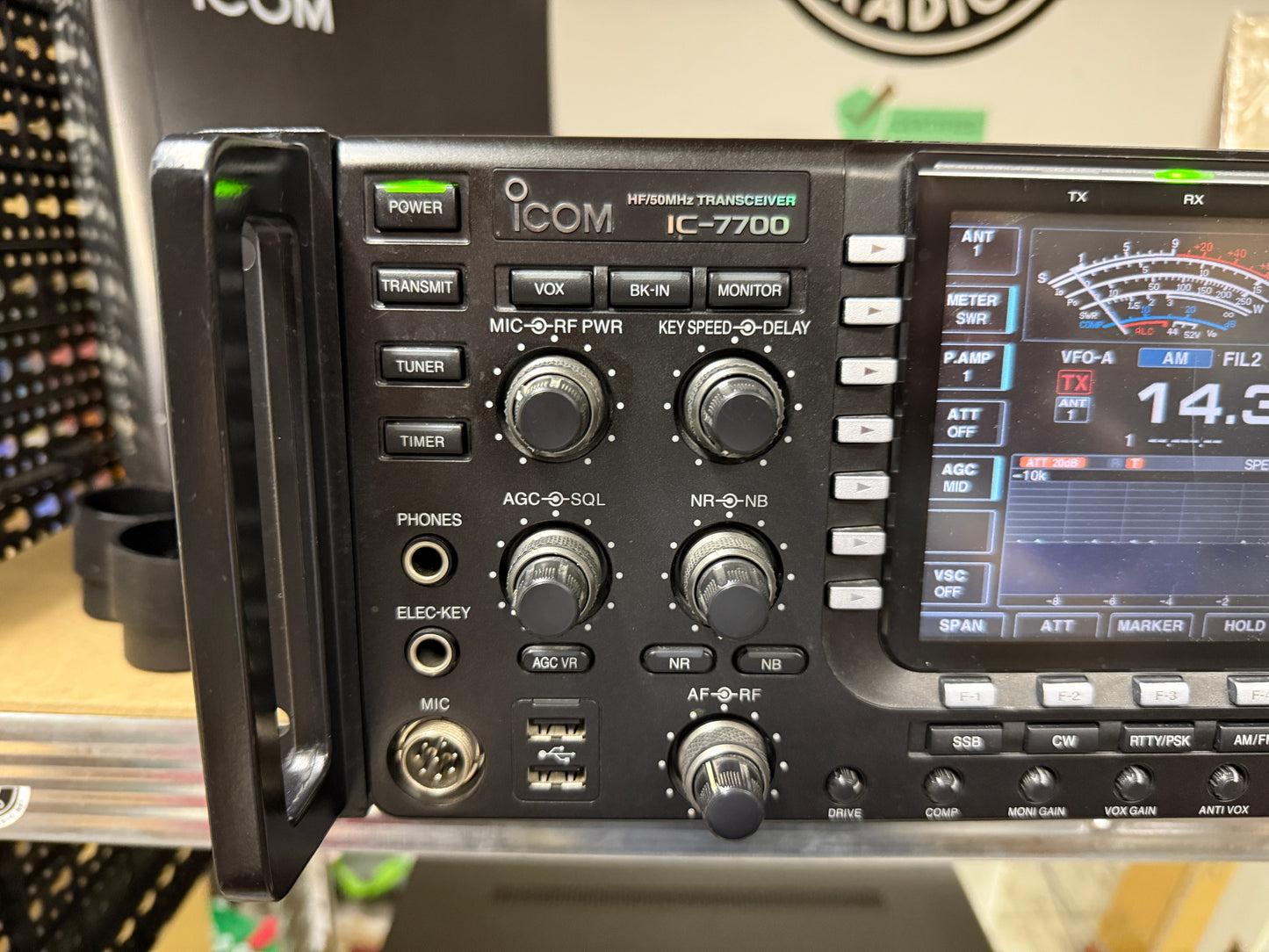 A1 Icom ic 7700 200Watt perfetta Garanzia 12 Mesi full set