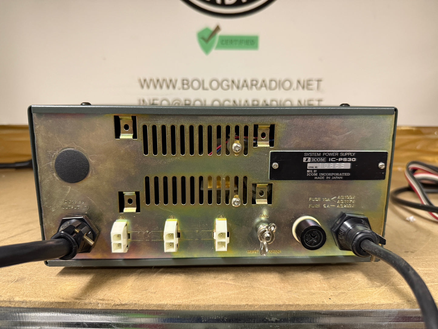 Icom ic ps 30 alimentatore 25 Amp