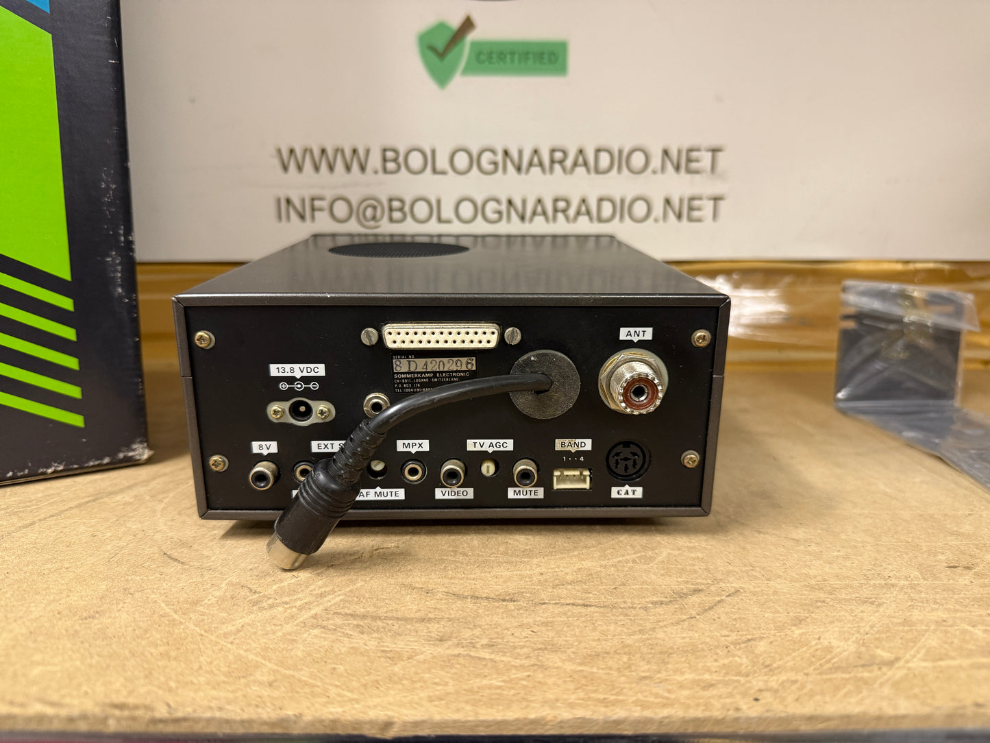 A1 Sommerkamp SRG 8600 DX full set ottimo yaesu FRG 9600