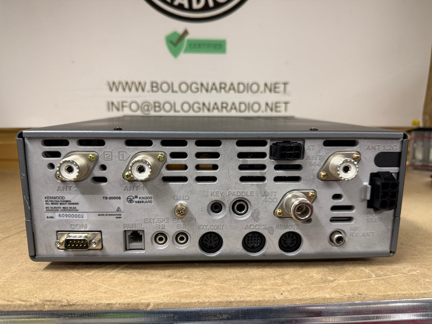 Kenwood TS 2000 pari al muovo full set