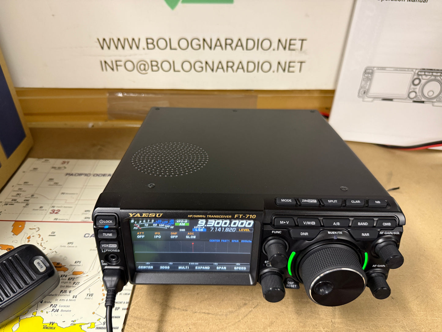 Yaesu FT 710 field pari al nuovo garanzia 18 mesi