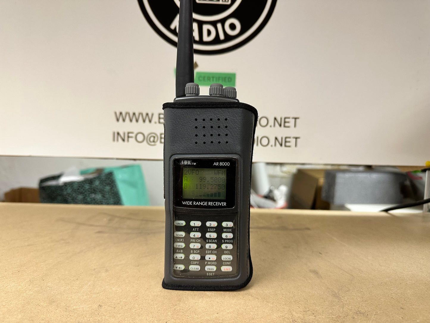 Rx ricevitore aor AR 8000 Ricevitore scanner
