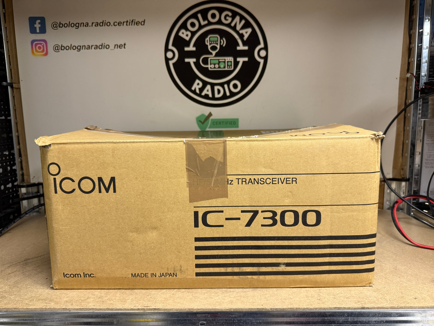 A-1 Icom ic 7300 full set Garanzia 12 Mesi full set