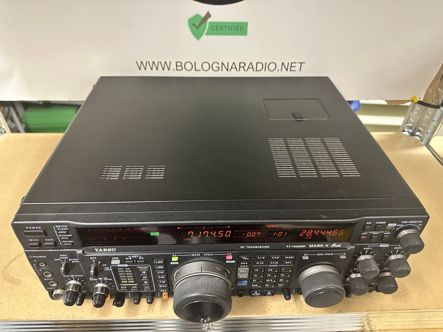 Yaesu FT 1000 MarkV field 100watt
