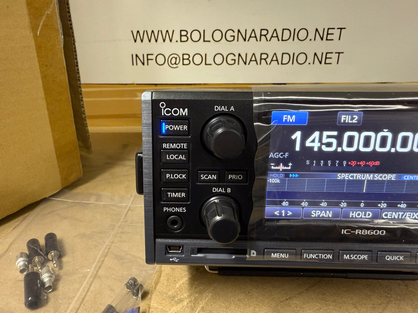 Icom ic r8600 nuovo garanzia 24 mesi