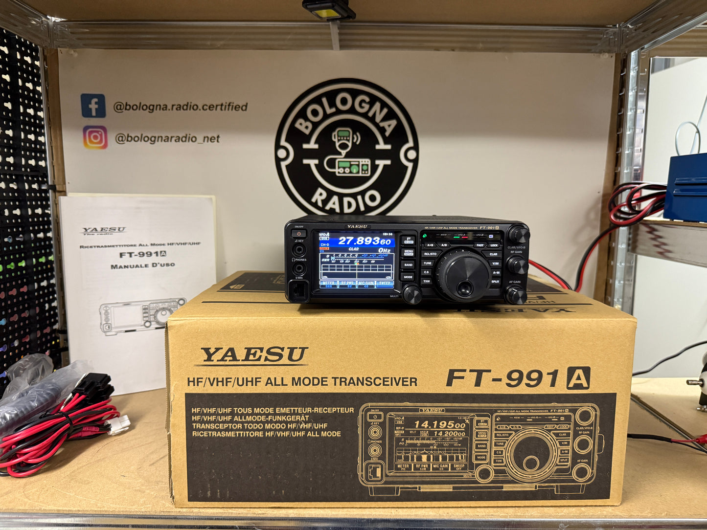 Yaesu FT 991A aprile 2025 garanzia italia 5 anni