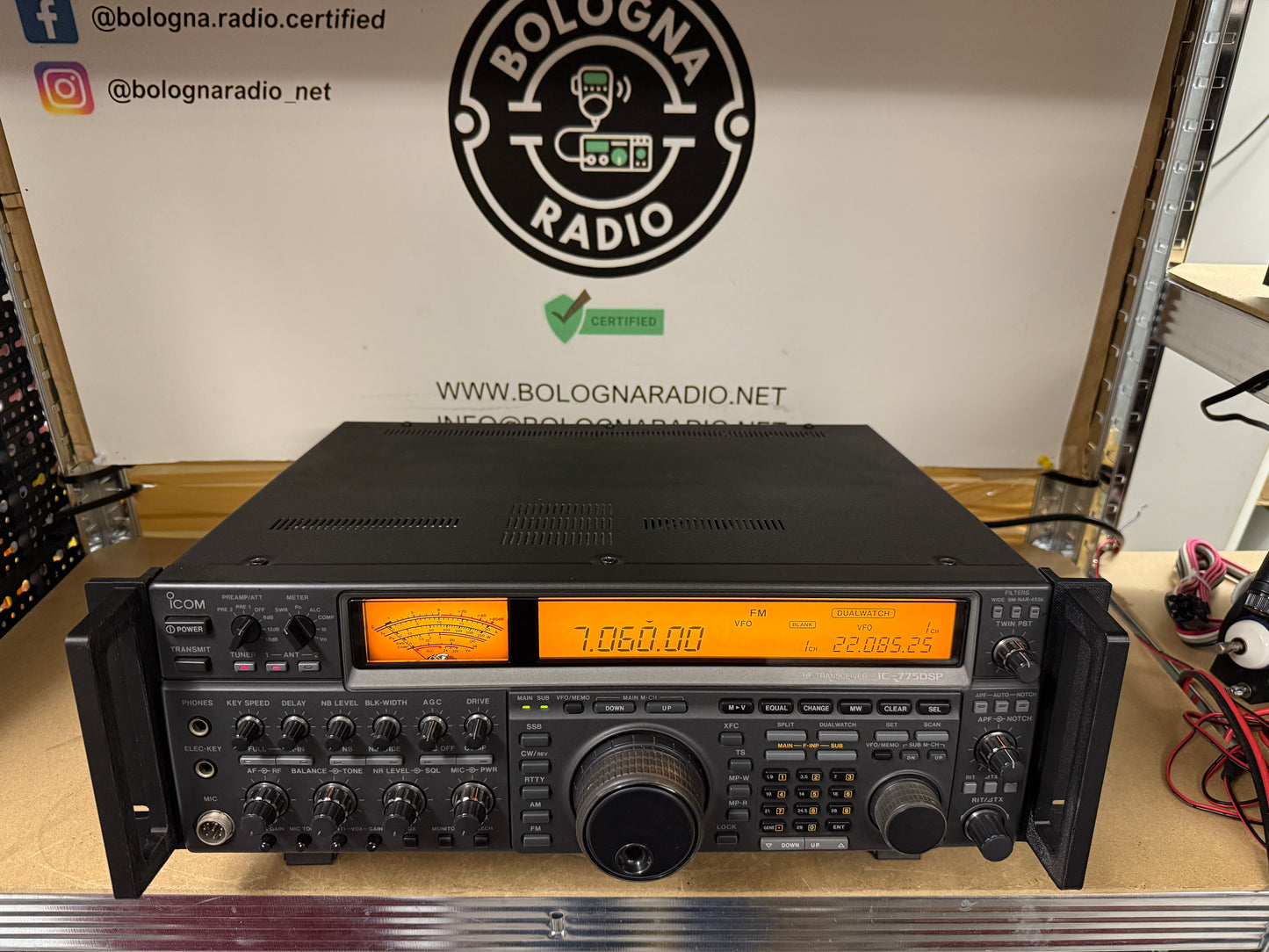 Icom ic 775 DSP 200 watt perfetto imballo originale