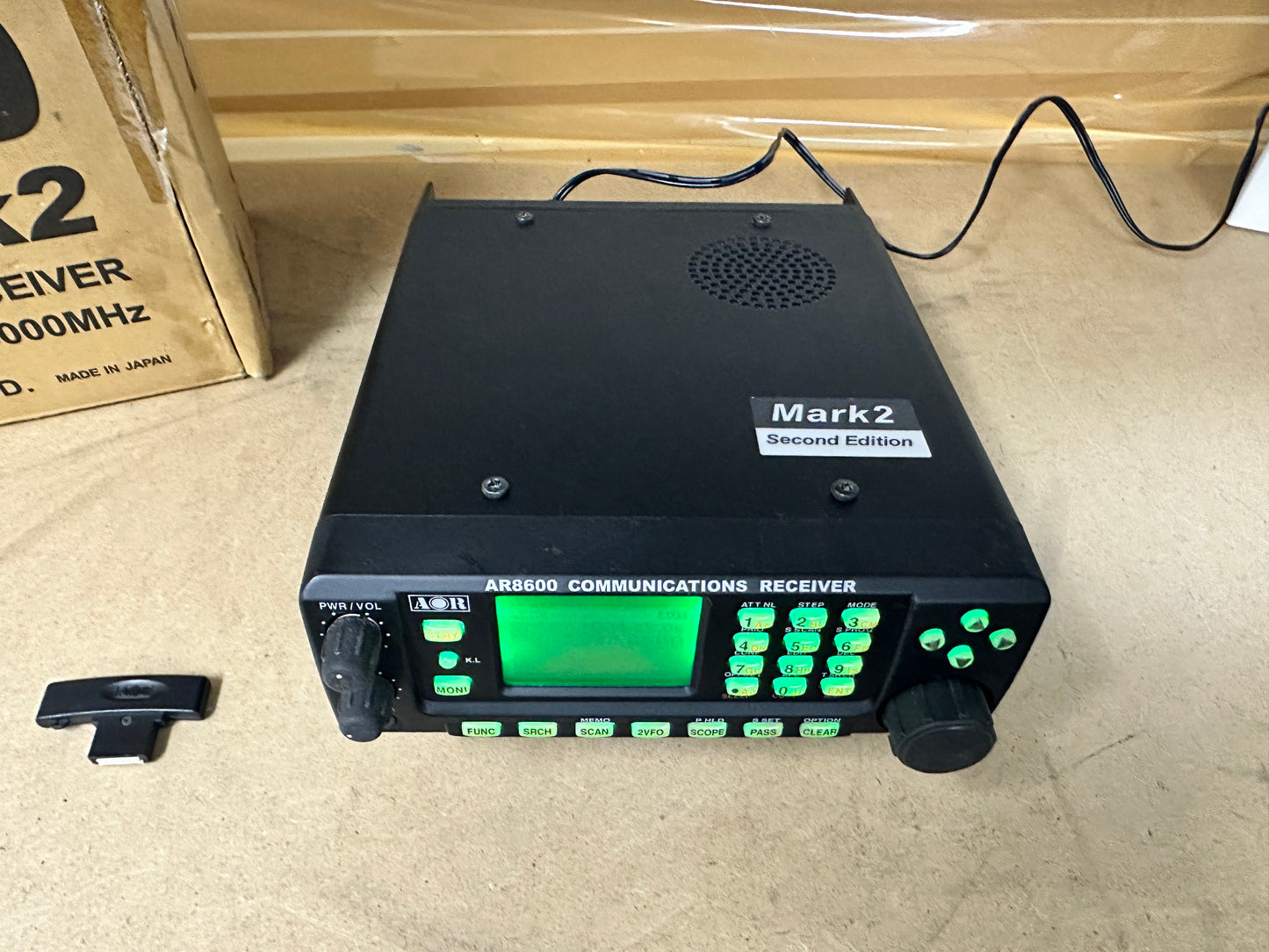 Ricevitore aor 8600 MK2 - 0,1-3000 MHz perfetto