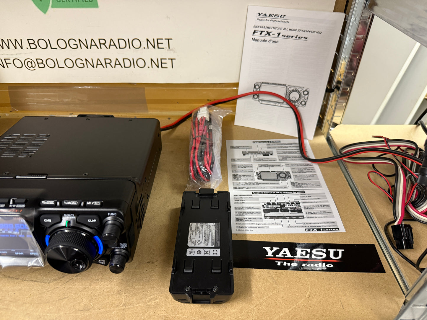 Yaesu FTX1 optima 100 watt banda espansa Garanzia Italia 5 anni