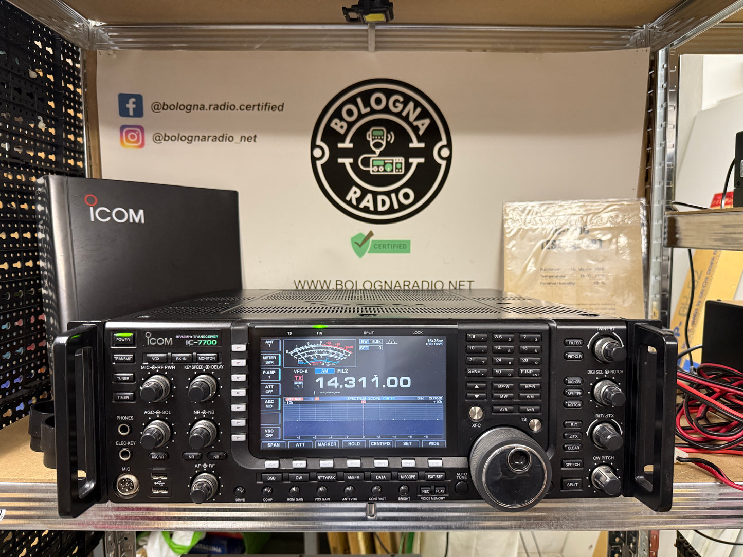A1 Icom ic 7700 200Watt perfetta Garanzia 12 Mesi full set