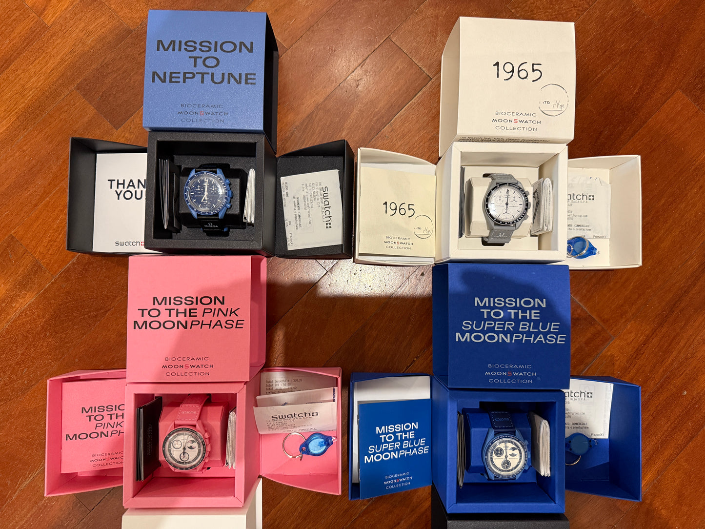 Moonswatch omega x swatch special series