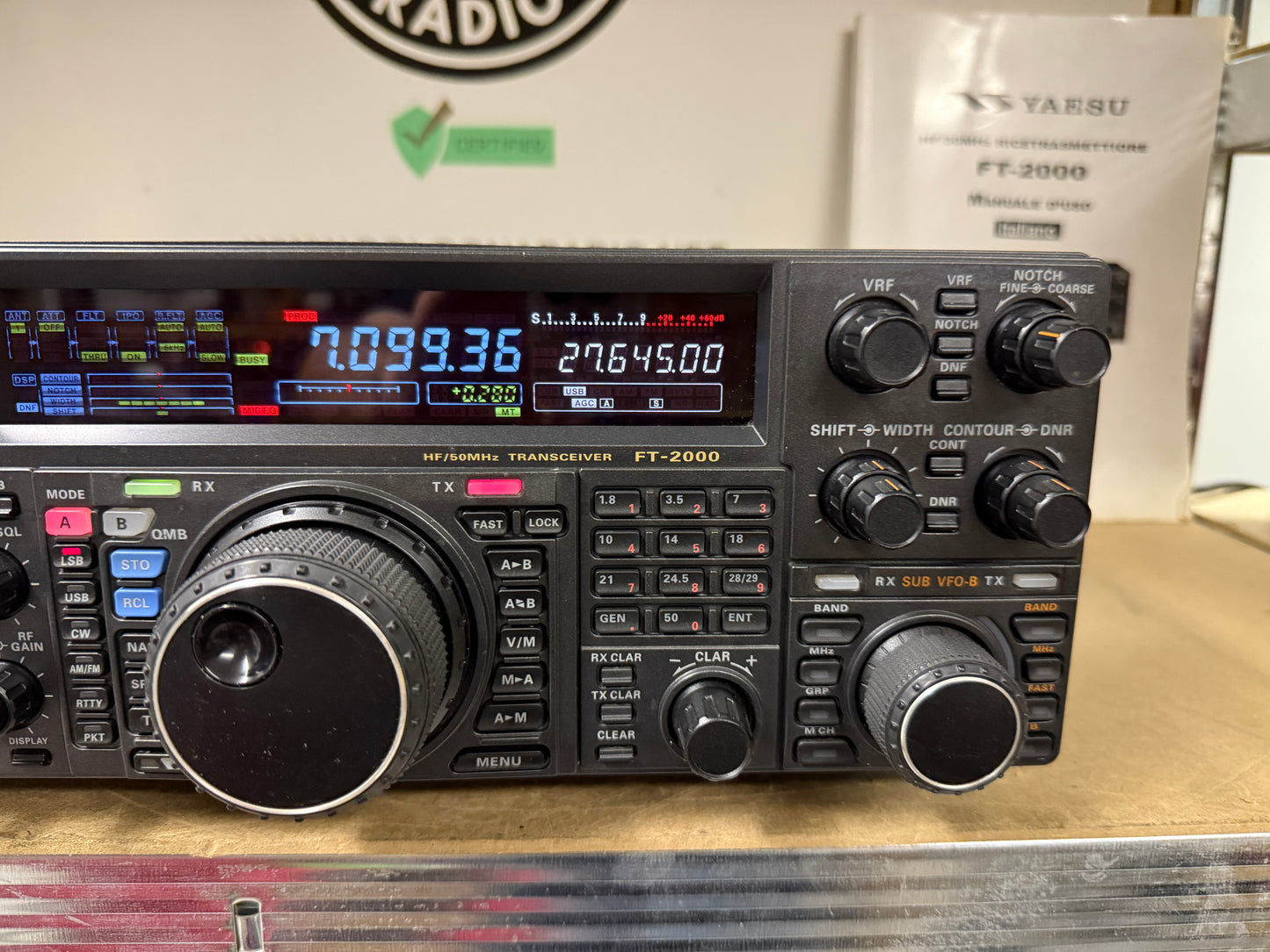 Yaesu FT 2000 ottimo full set 100 watt imballo originale