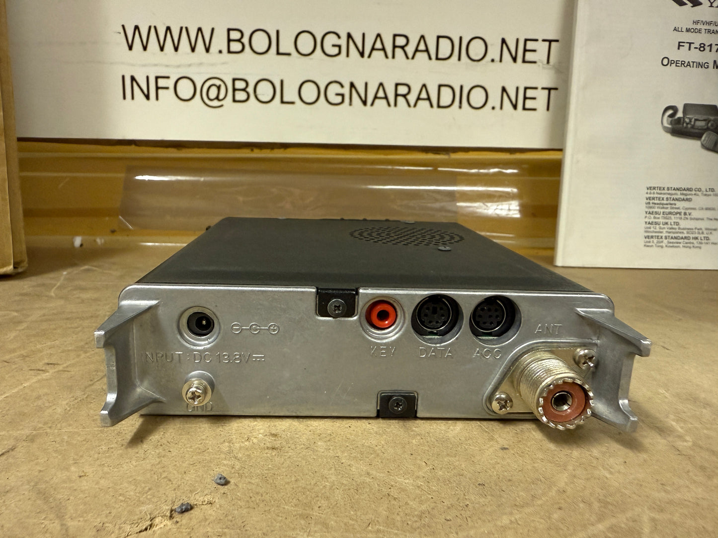 Yaesu ft 817 ND full set batteria nuova perfetto