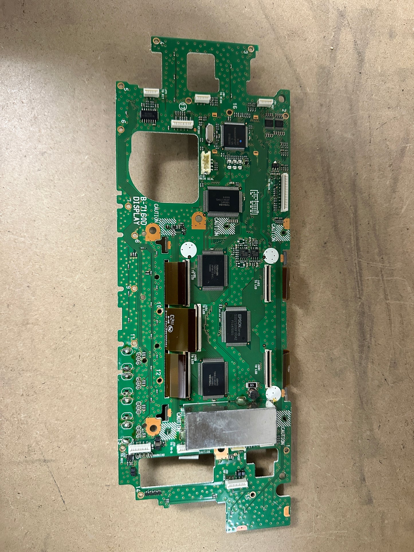 Icom ic 9100 scheda display