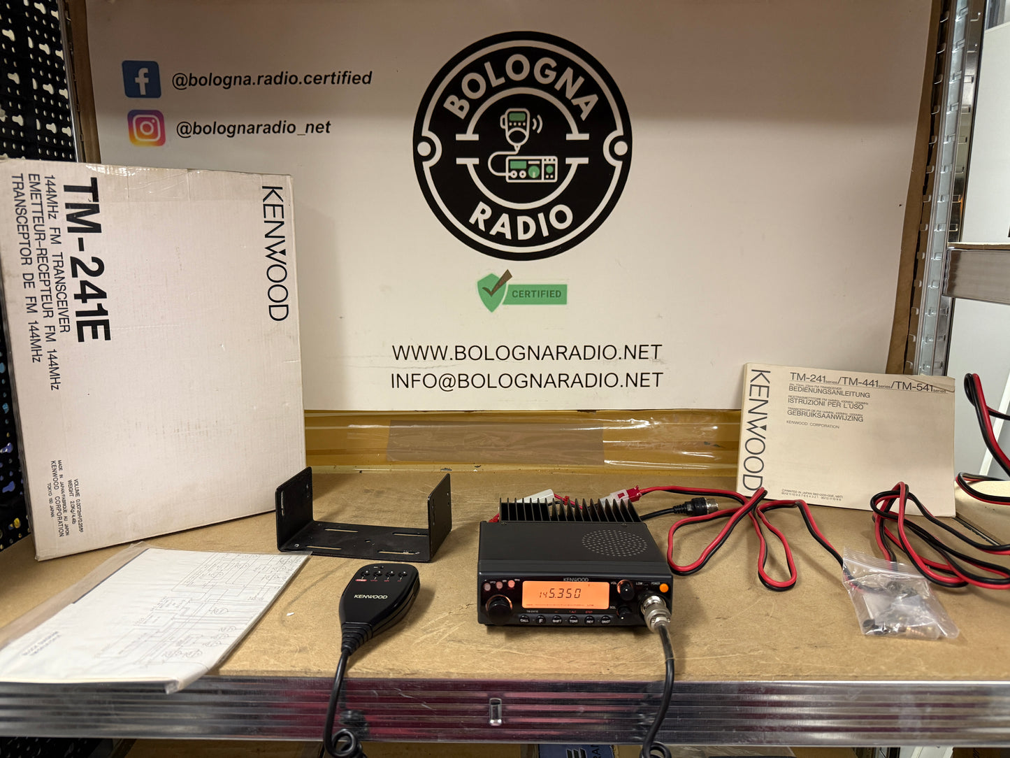 kenwood TM-241E full set