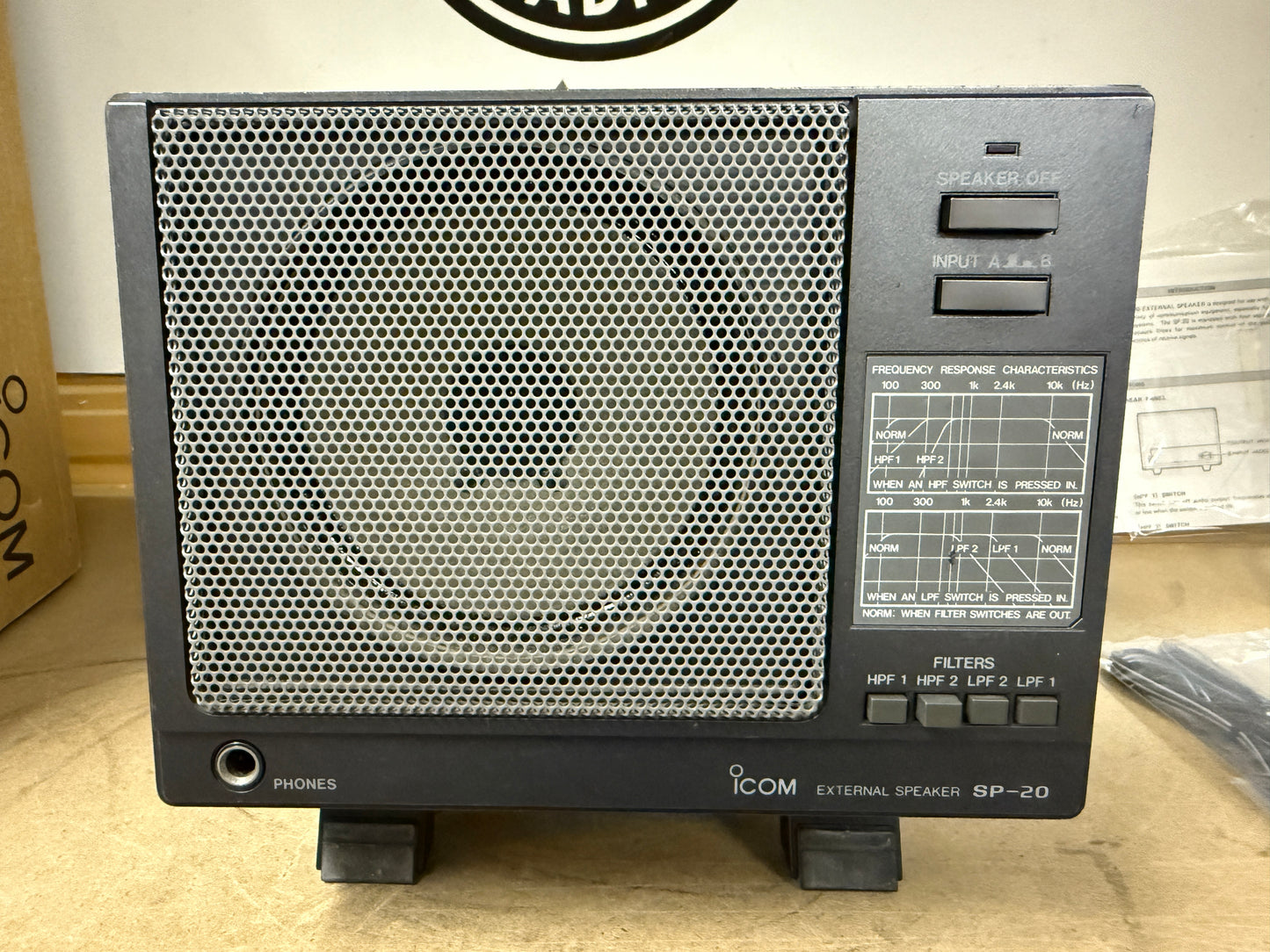 Icom SP 20 imballo originale perfetto full set