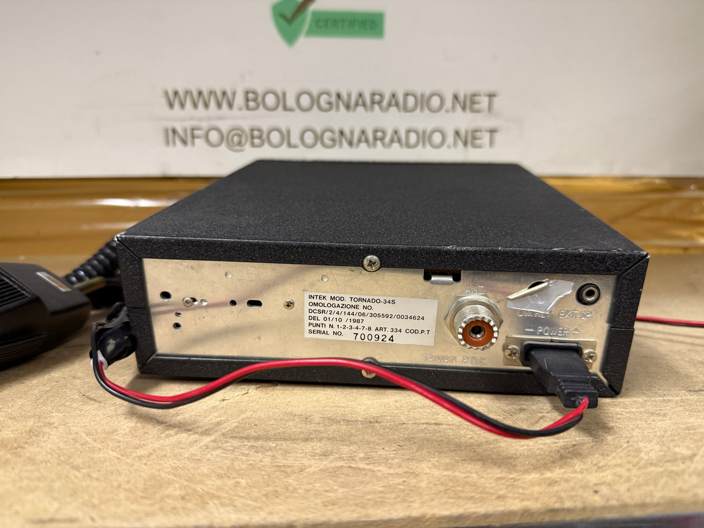 Intek Tornado 34s