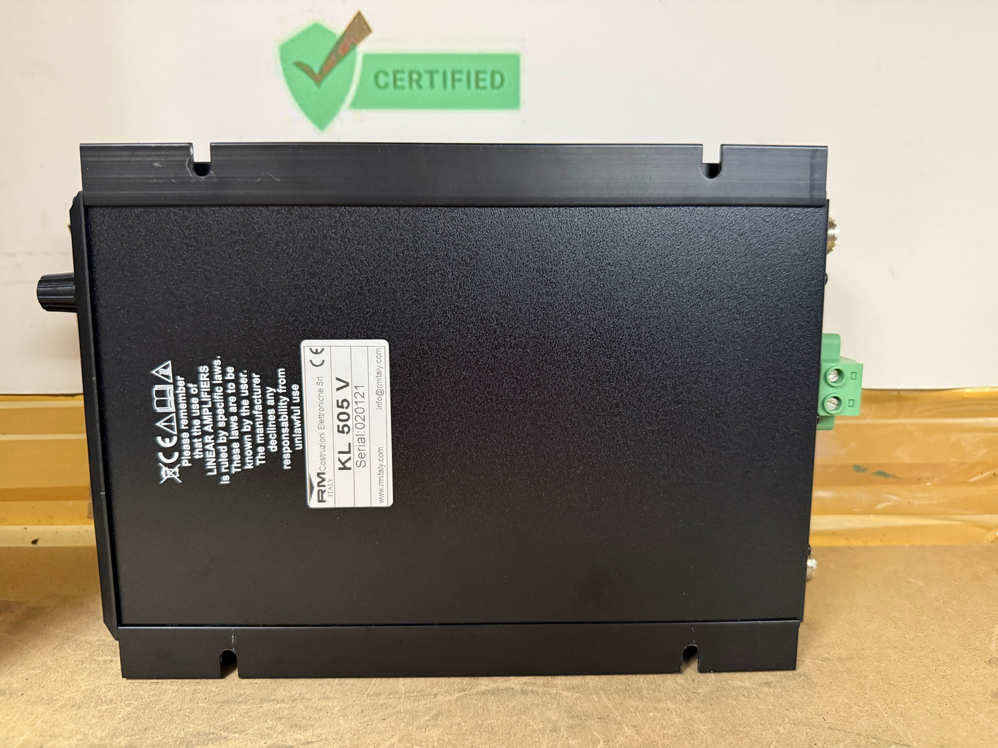 lineare Amplificatore RM KM505V