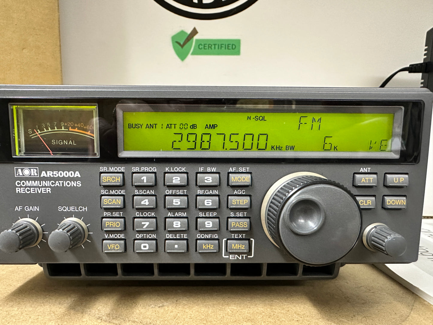 Ricevitore Aor AR 5000A +3 pari al nuovo