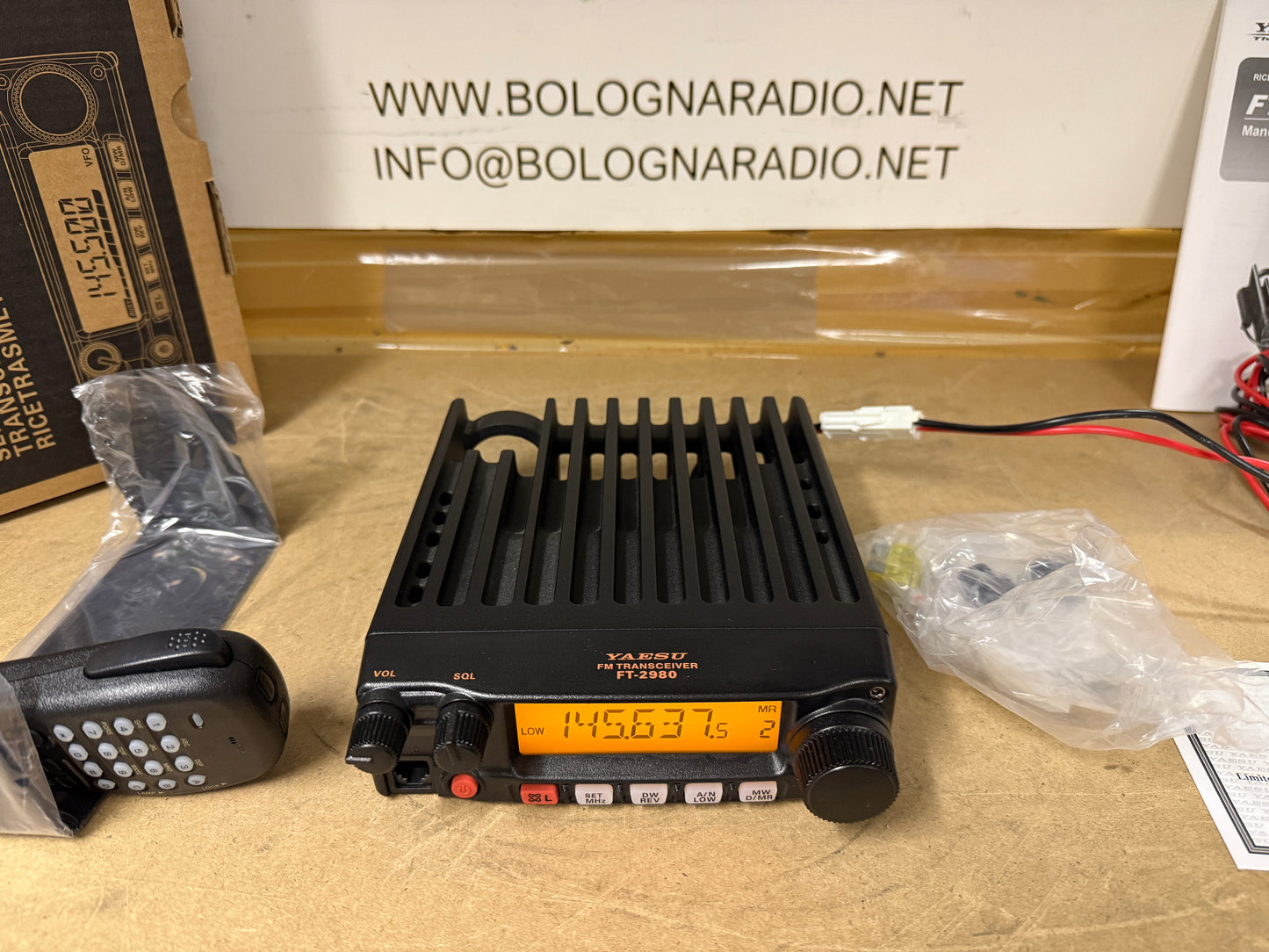 Yaesu ft 2980 pari al nuovo garanzia 12 mesi