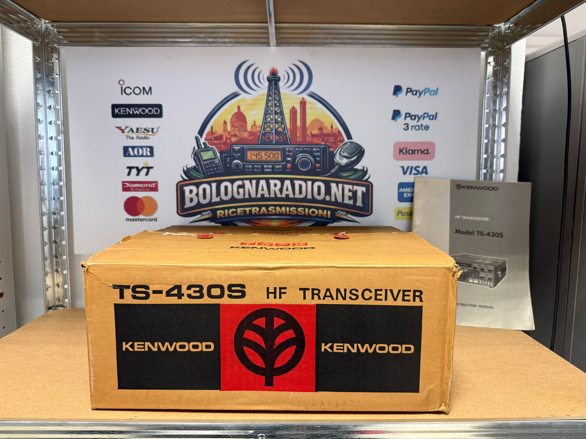 Kenwood TS 430S imballo originale perfetto Garanzia 12 Mesi