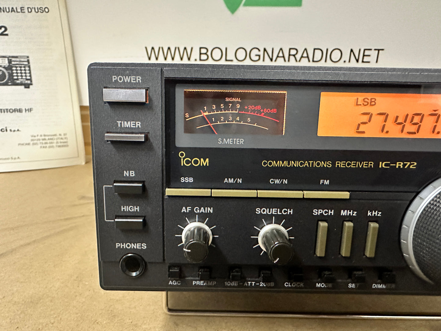 Icom ic r72 condizioni eccellenti