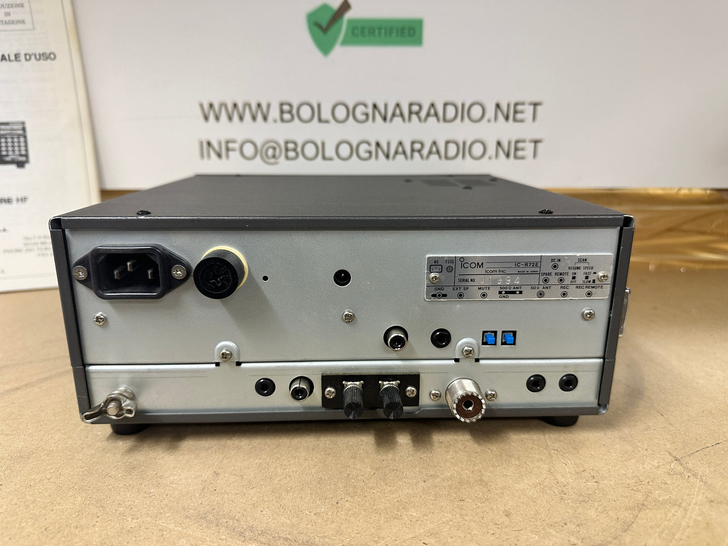 Icom ic r72 condizioni eccellenti