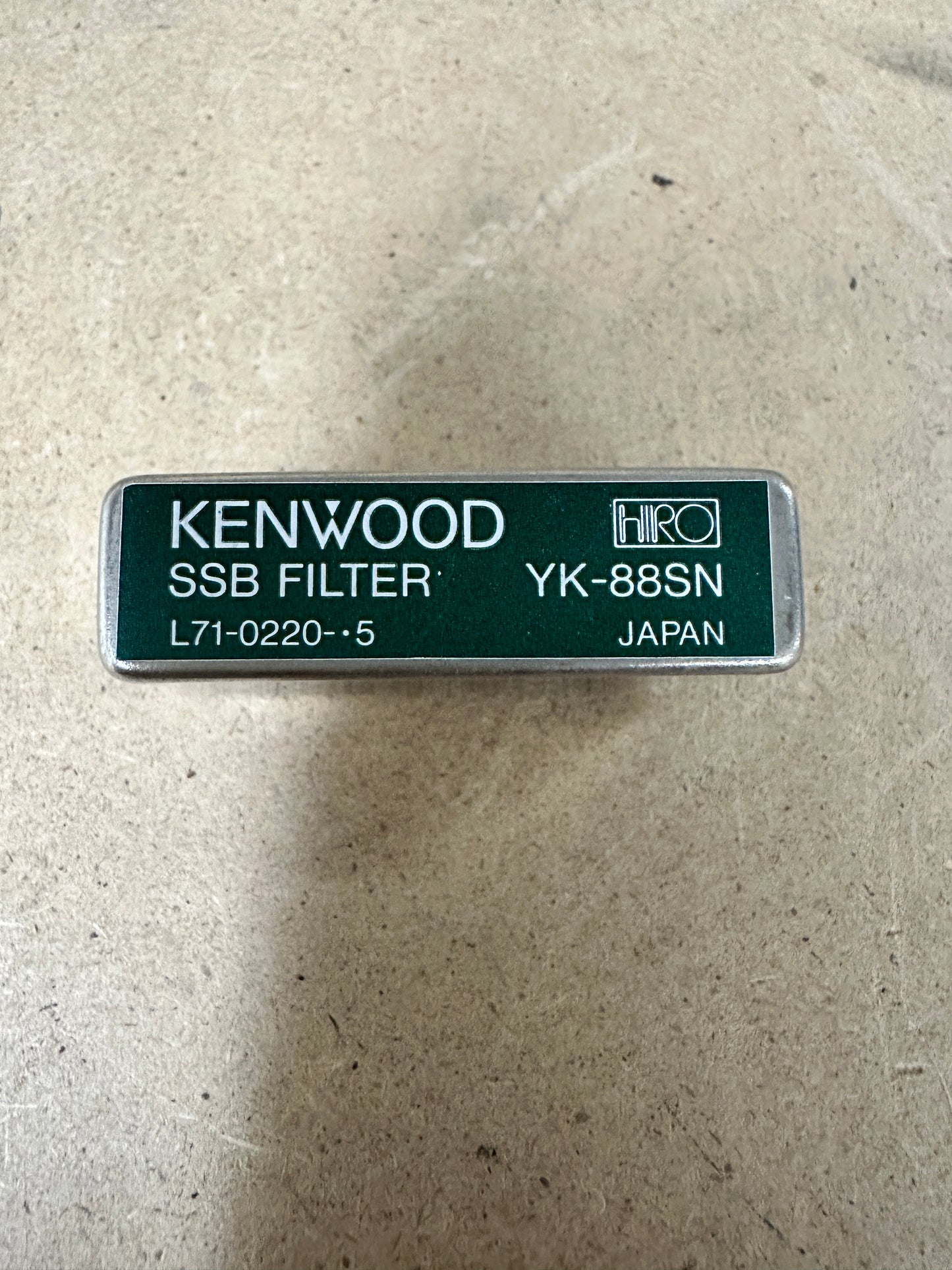 Filtro ssb 1.8 Khz kenwood YK-88SN