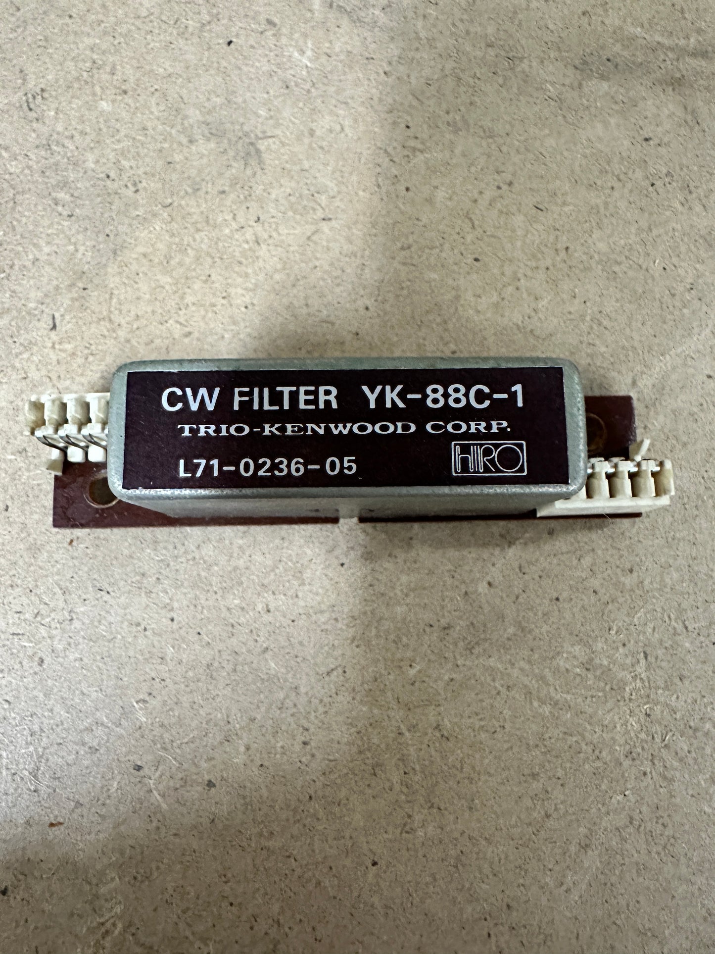 Filtro cw 500 Hz kenwood YK-88C-1