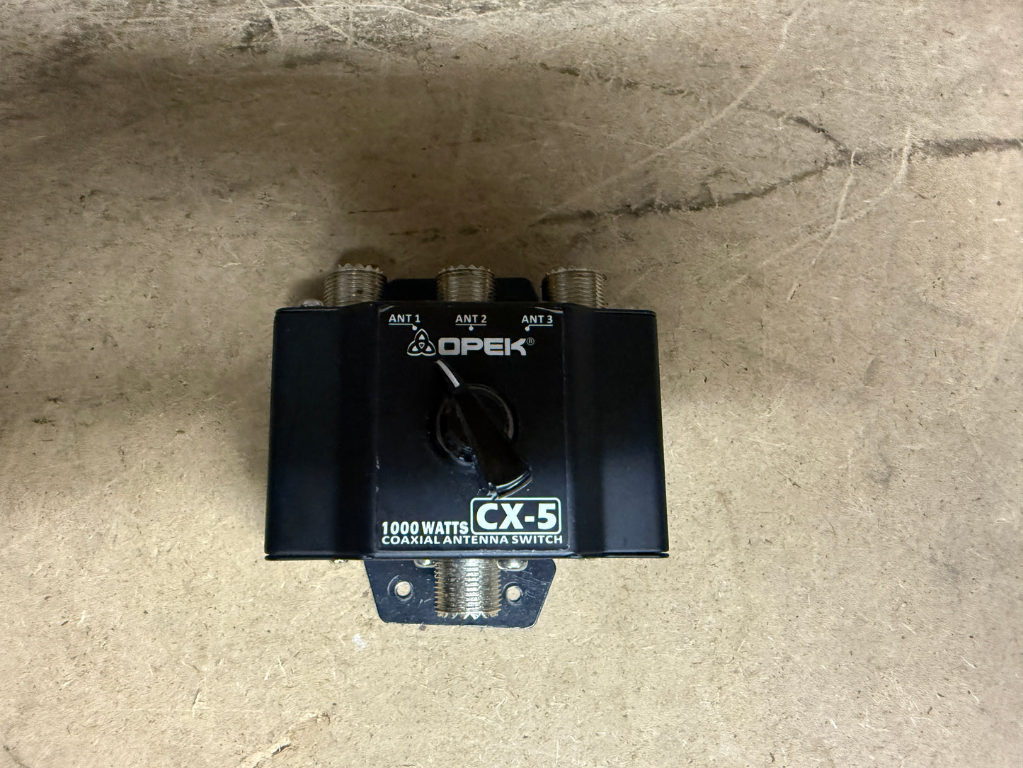 OPEK CX-5 COMMUTATORE COASSIALE A 3 Vie da 0~500 MHz 1000 watt