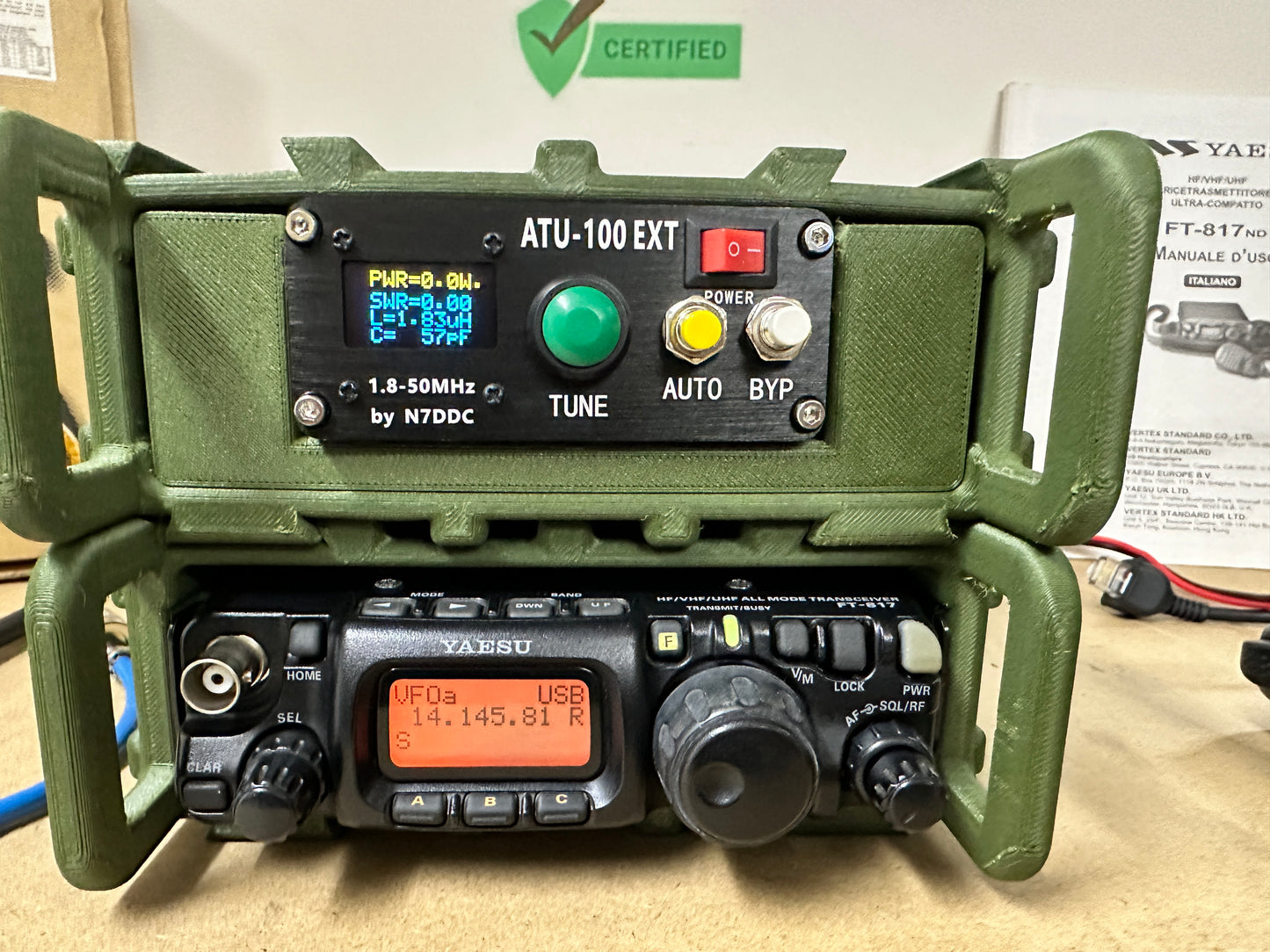 Ricetrasmettitore yaesu FT-817ND