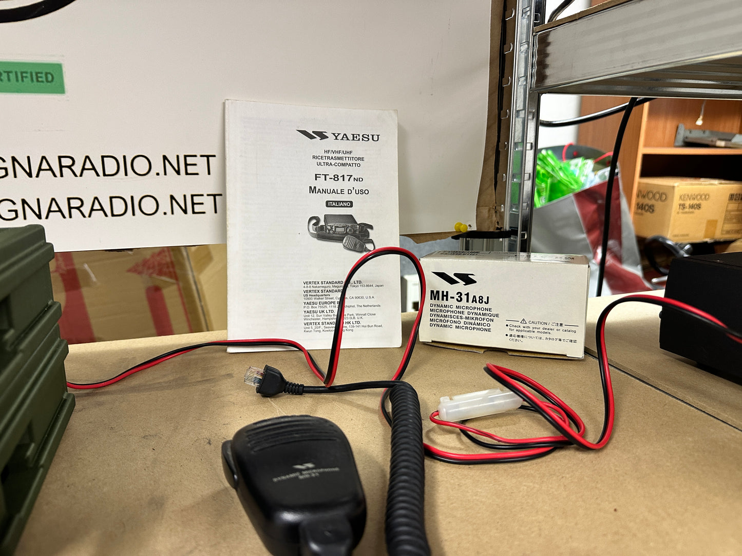 Ricetrasmettitore yaesu FT-817ND