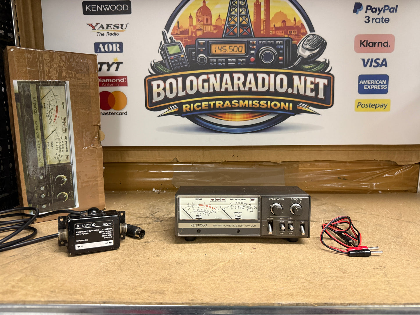 Kenwood SW200 + SWC1 1,8-150 MHz, 200