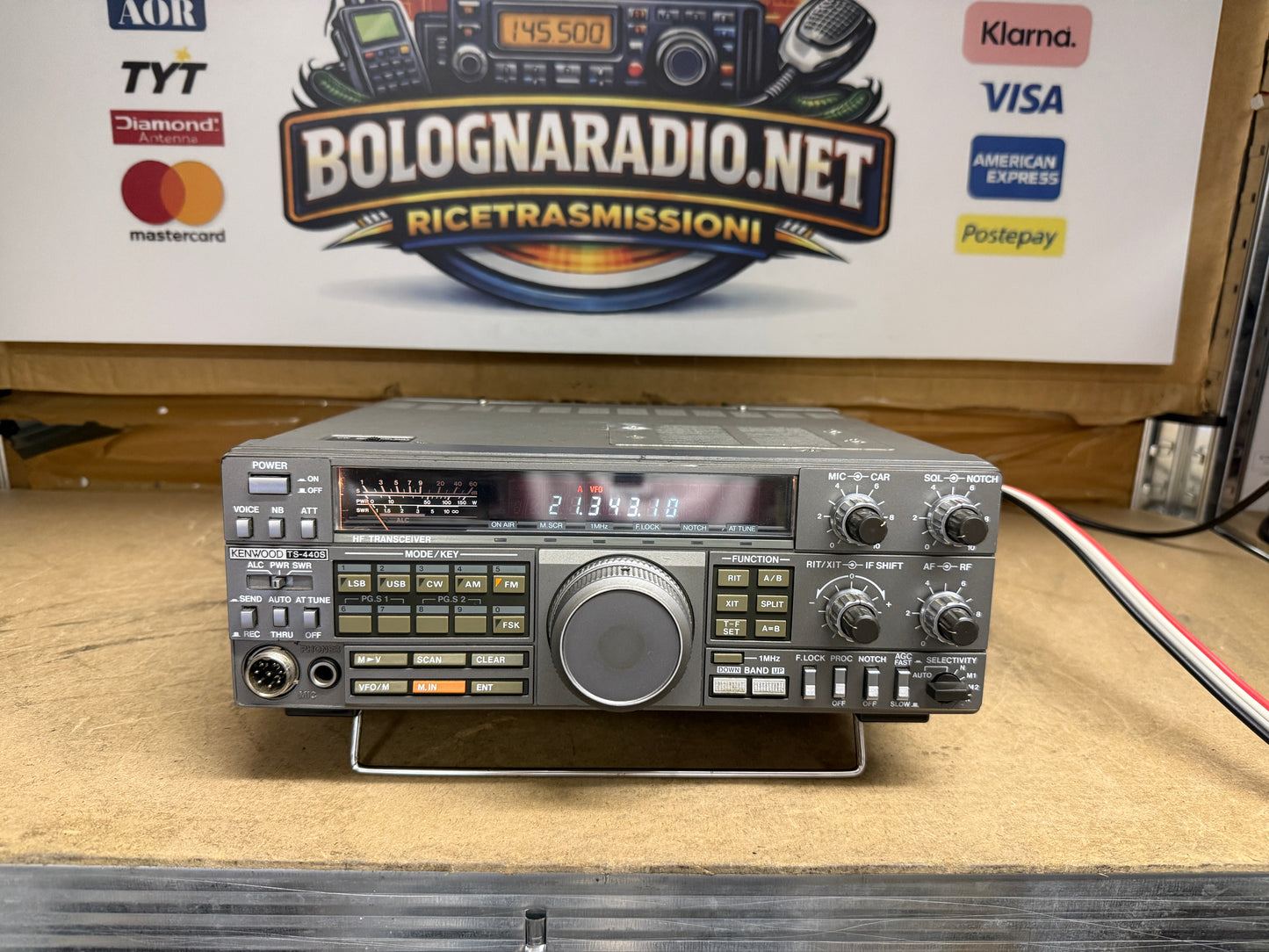 Kenwood ts 440 SAT perfetto garanzia 12 mesi