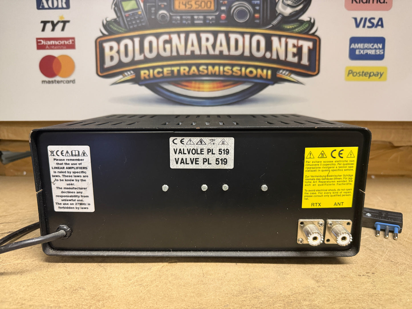RM Italy KLV400 - Amplificatore Lineare da Base