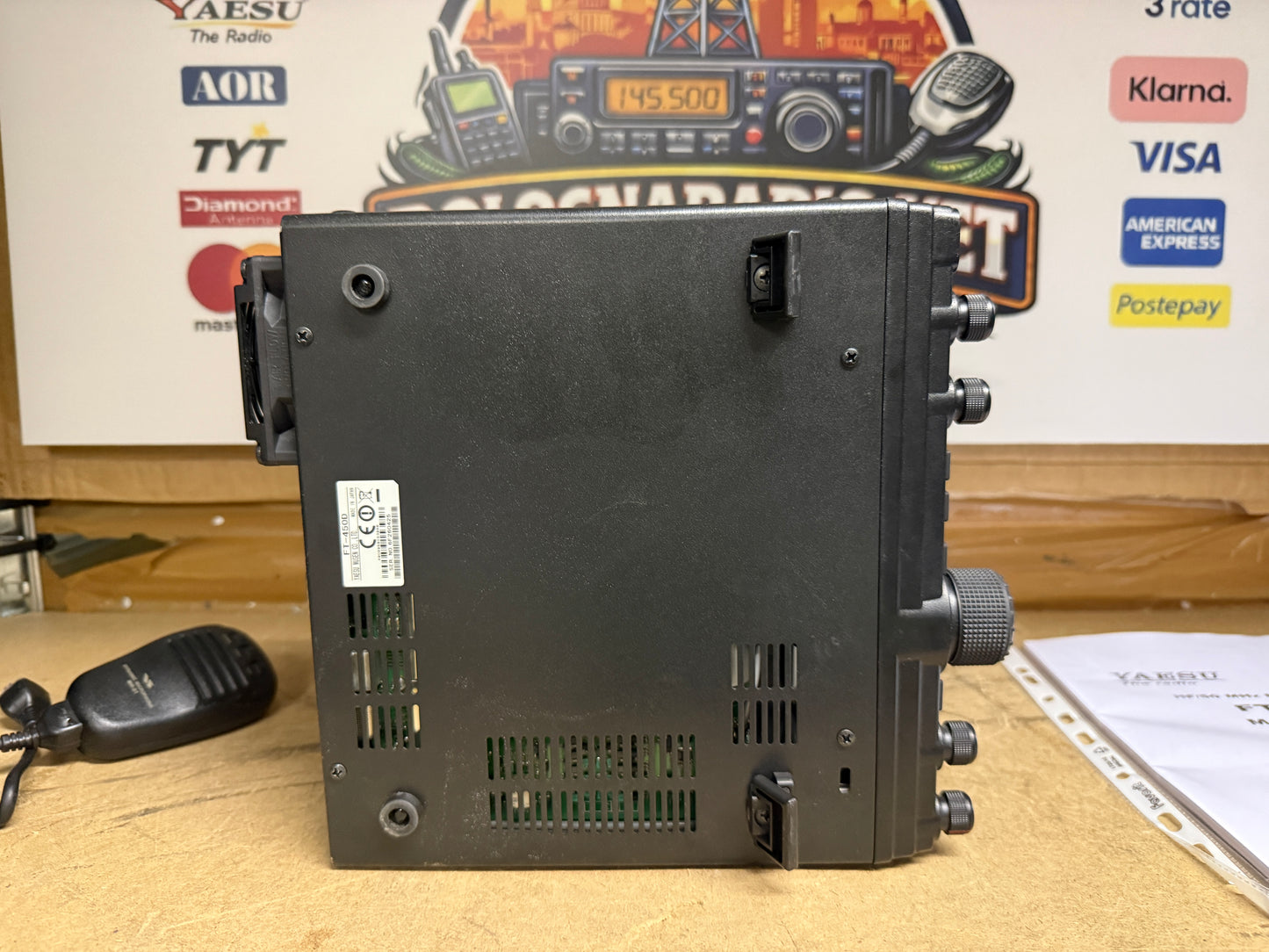 Yaesu FT 450 D full set pari al nuovo Garanzia 12 Mesi
