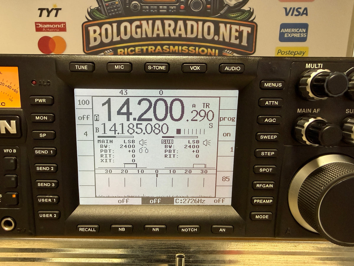 A-1 Ten-tec orion ATU + filtro + ventola 100 Watt pari al nuovo imballo originale Garanzia 12 Mesi
