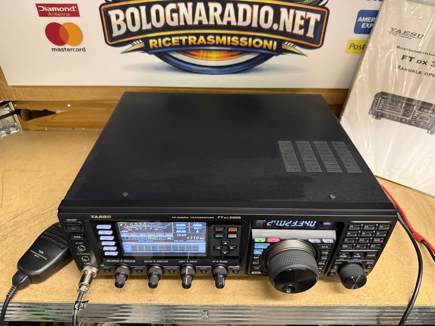 Yaesu FTDX 3000D set pari al nuovo Garanzia 12 mesi