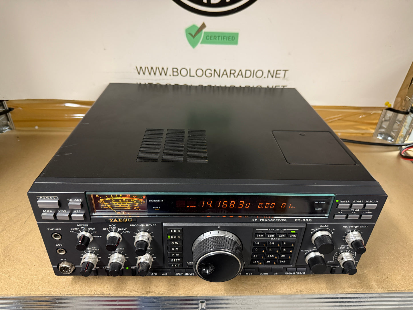 Yaesu FT 990 perfetto 100 Watt