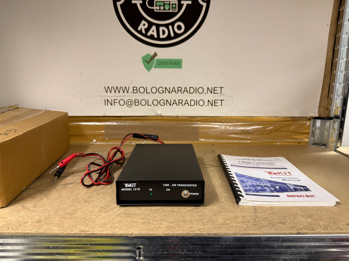 Transverter ten tec 1210 pari al nuovo imabllo originale