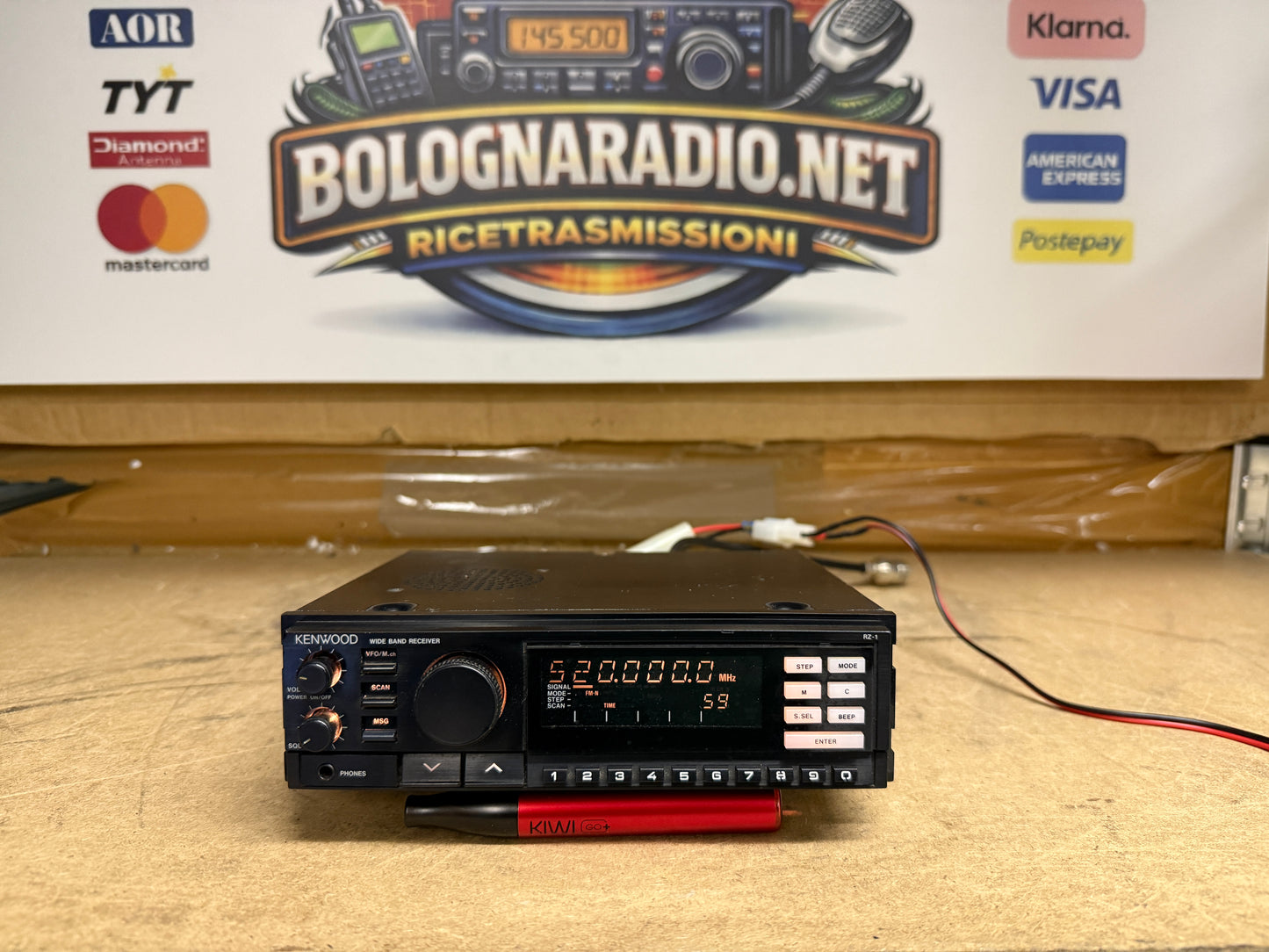 Kenwood RZ1 ricevitore 500 kHz / 905 MHz Garanzia 12 Mesi