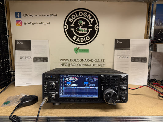 A-1 Icom ic 7610 pari al nuovo full set garanzia 12 mesi