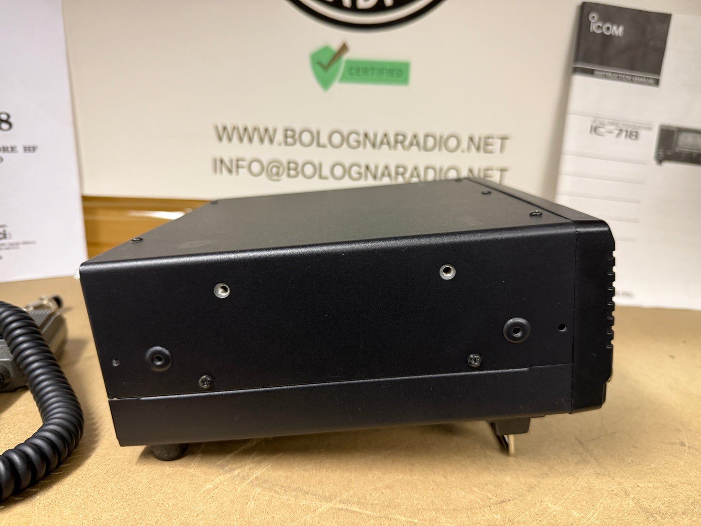 icom IC-718 con DSP + TX 11 metri